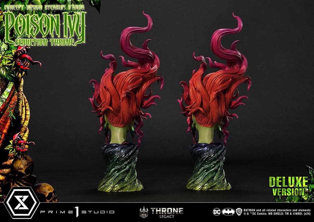 DC Comics Throne Legacy Collection Statue 1/4 Batman Poison Ivy Seduction Throne Deluxe Version 55 cm